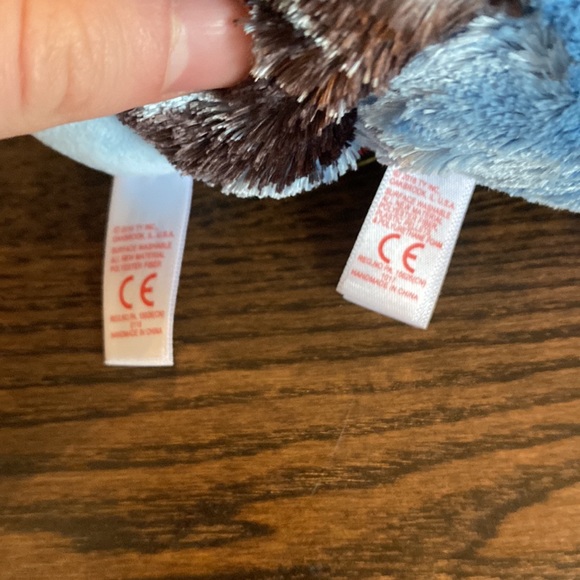 Ty owl stuffed animals - mom and baby🦉💜💙 - Picture 9 of 10